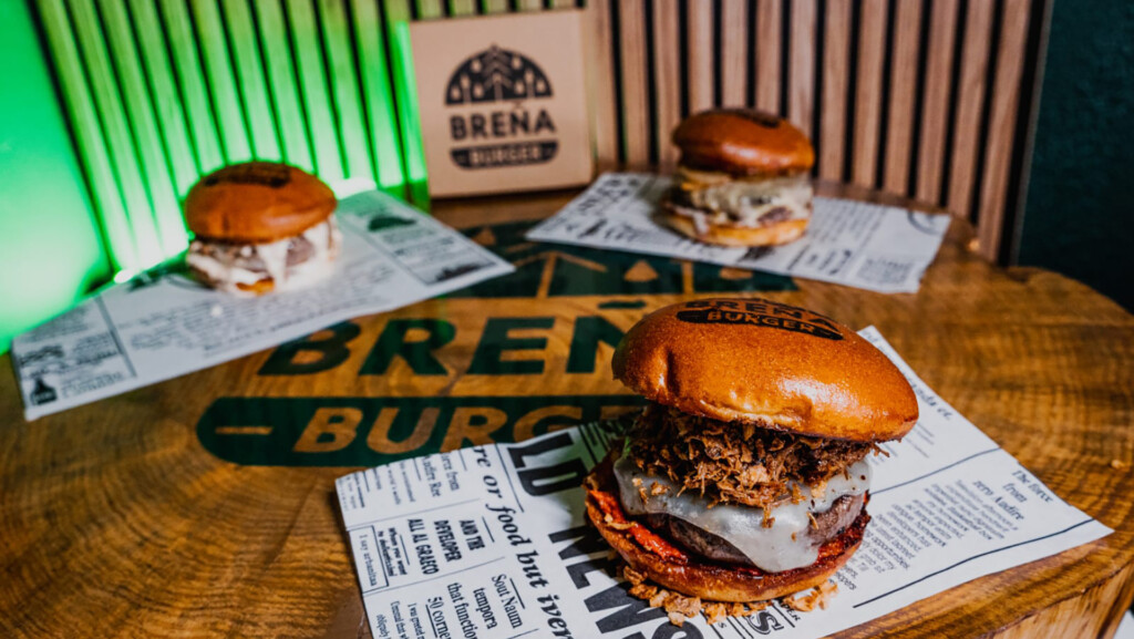 Algunas de las hamburguesas de Breña Burger, en Barbate.