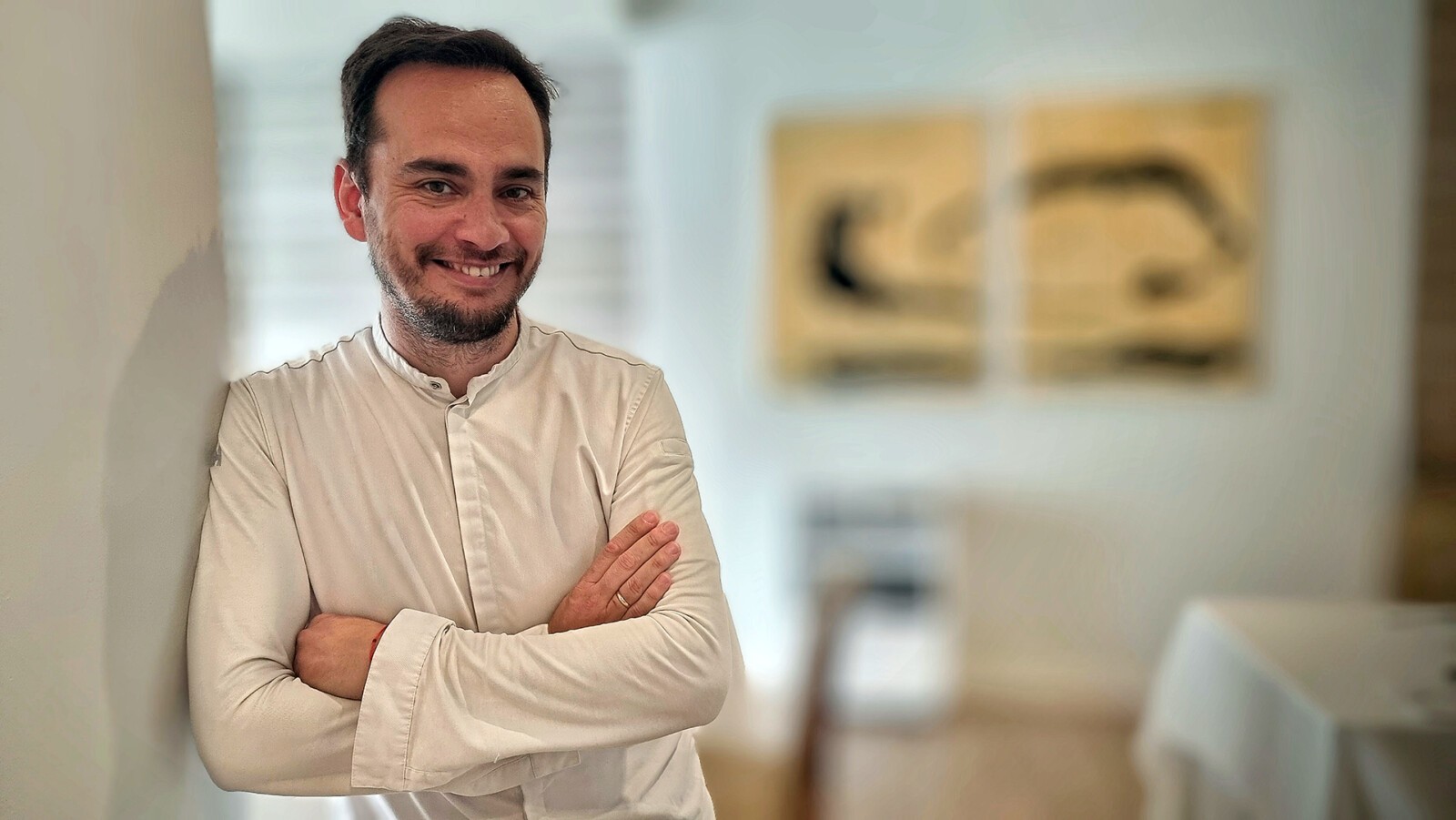 Israel Ramos, cocinero y propietario de Mantúa. Foto: Salva Moreno