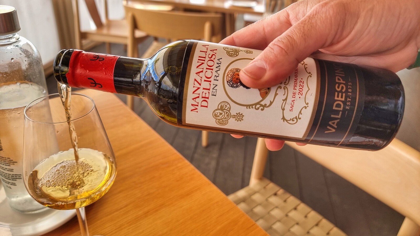 La Manzanilla Deliciosa en Rama, de Valdespino. Foto: Salva Moreno