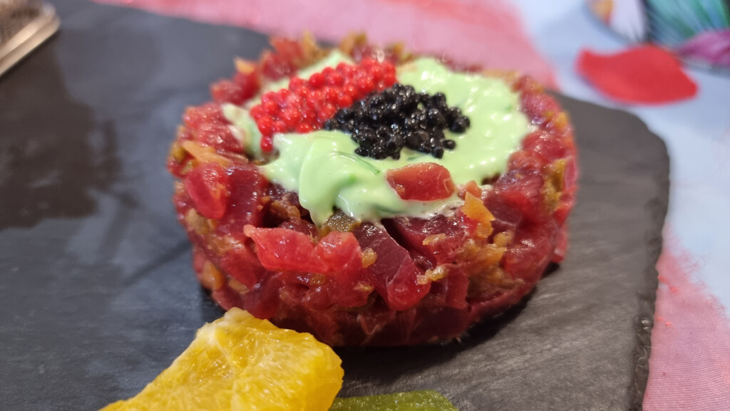 Uno de los tartares de El Copo. Foto: Salva Moreno