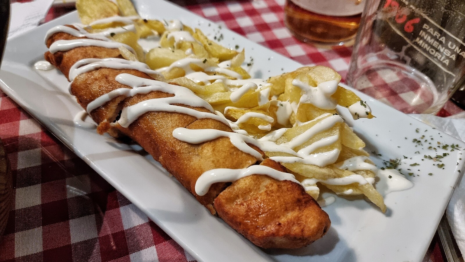 El flamenquín es uno de los platos más solicitados. Foto: Salva Moreno