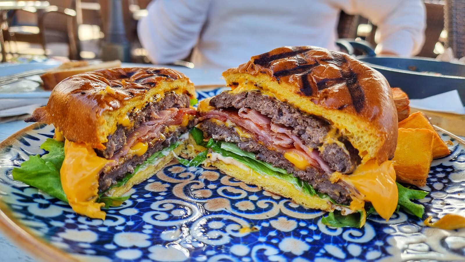 BarcaPizza, otro de los lugares para celebrar el Día Mundial de la Hamburguesa. Foto: Salva Moreno