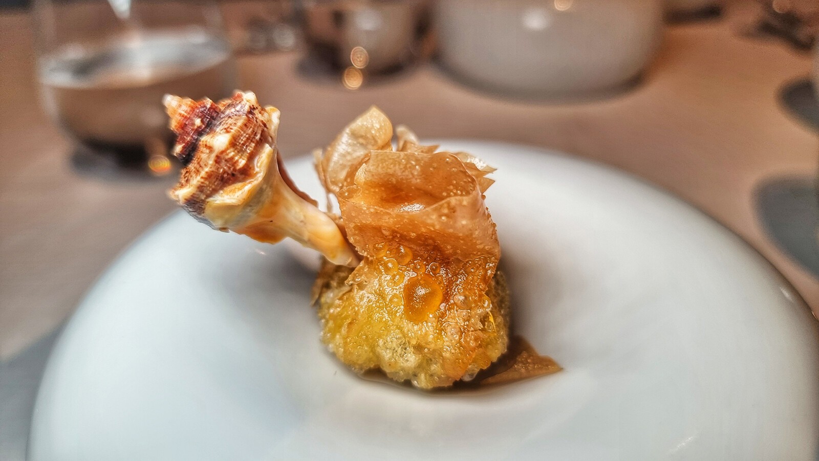 Crujiente de cañaillas. Foto: Salva Moreno