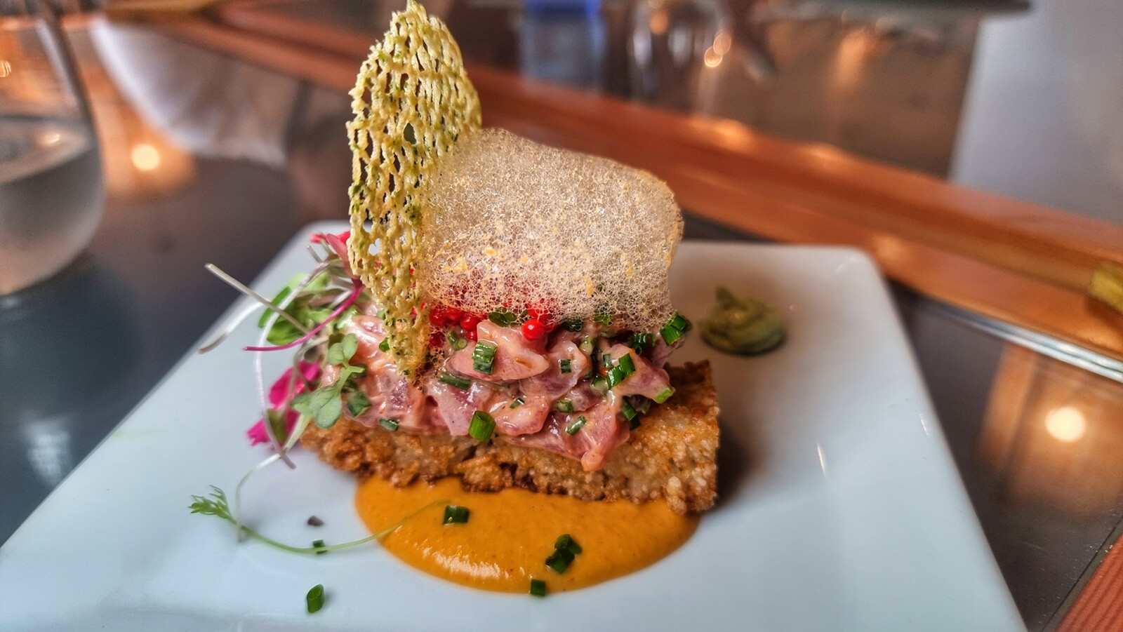 El plato con el que Carboneros 27 ha ganado la Ruta del Atún de La Línea. Foto: Salva Moreno