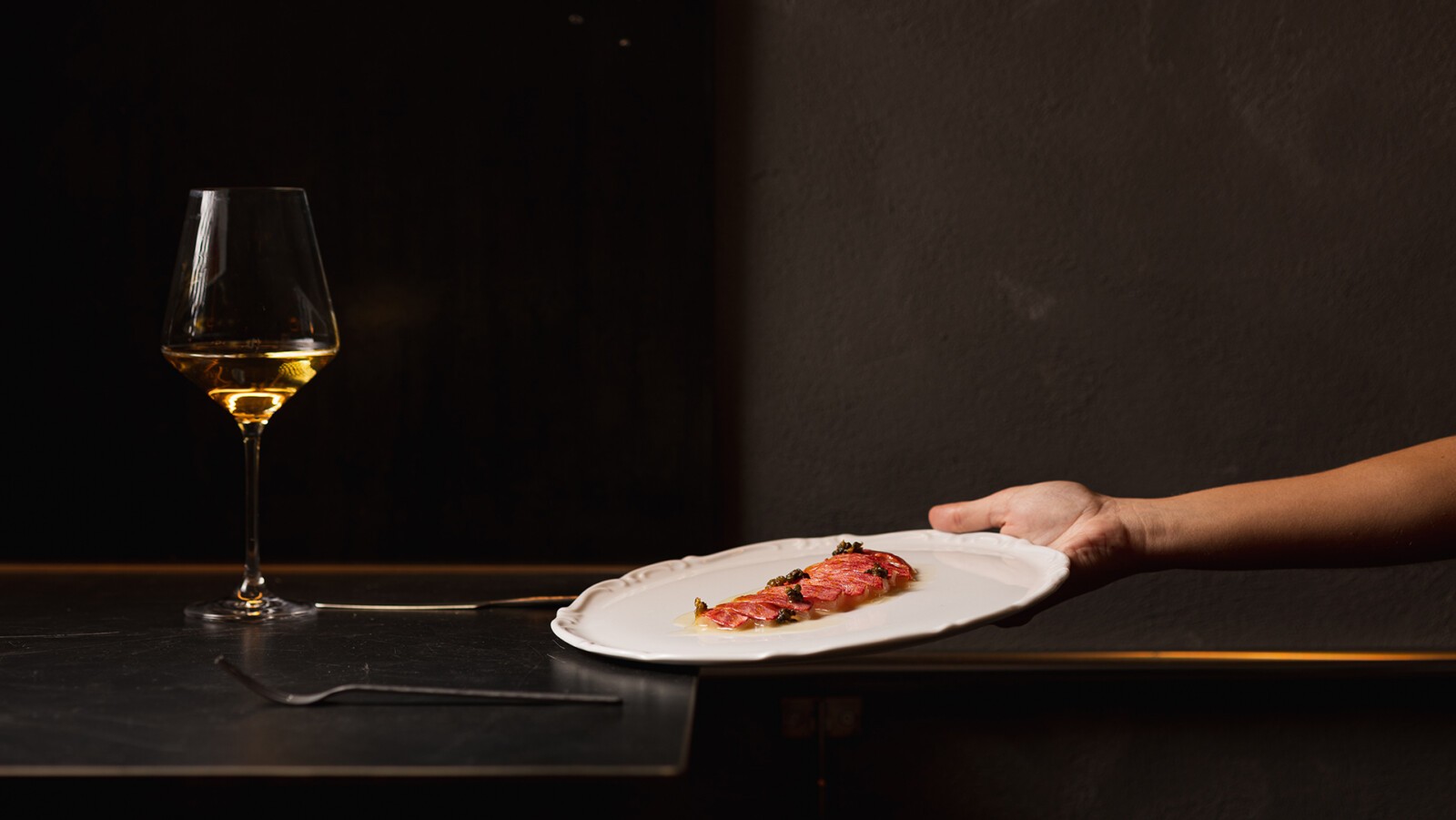 Uno de los platos de Sr. Cangrejo. Foto: José María Casco