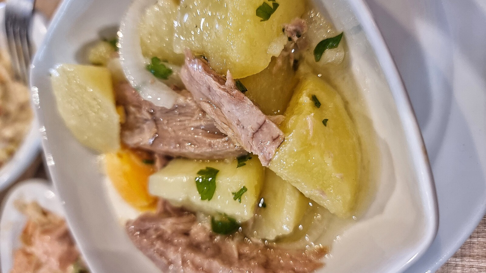 Las papas aliñás de El Siglo. Foto: Salva Moreno