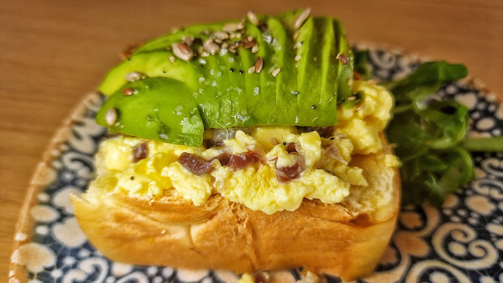 El brioche de taquitos de jamón ibérico. Foto: Salva Moreno