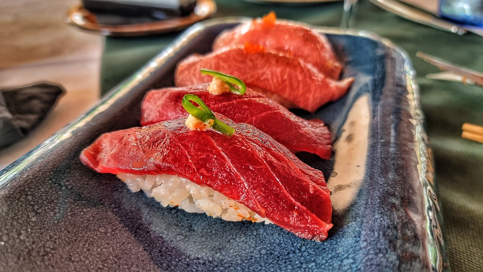 Una de las especialidades de Marcia Muñoz es el sushi. Foto: Salva Moreno