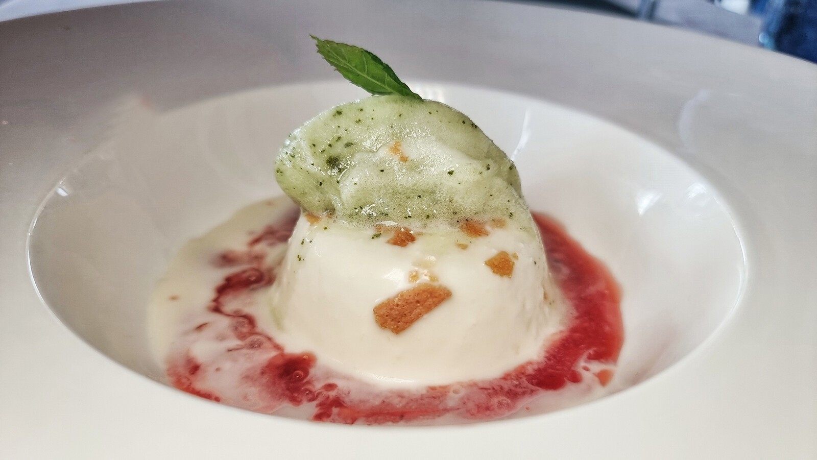 Uno de los postres de El Nogalejo. Foto: Salva Moreno