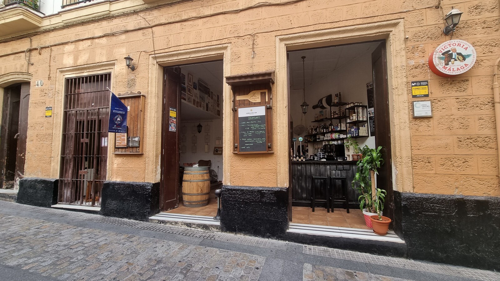 La Casapuerta de Luisa, en el número 40 de la calle Sagasta de Cádiz. Foto: Salva Moreno
