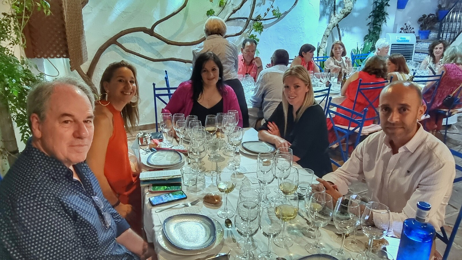 De izquierda a derecha, Javier Compás, Chary Sánchez, María José Lora, María Isabel Naranjo y Carlos García. Foto: Salva Moreno