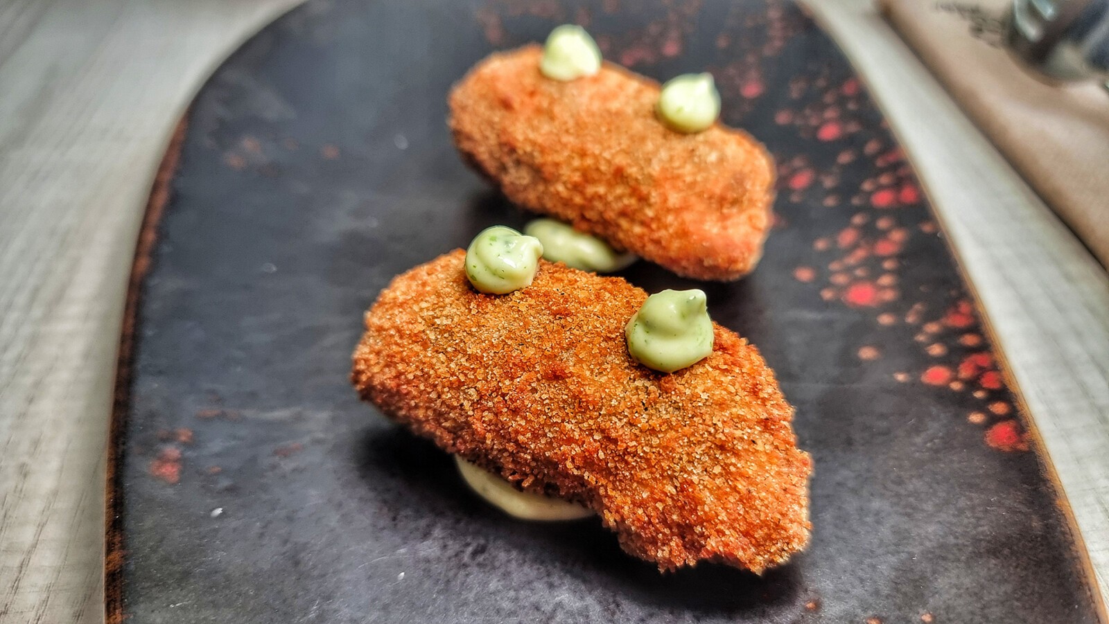 Croquetas de sepia. Foto: Salva Moreno