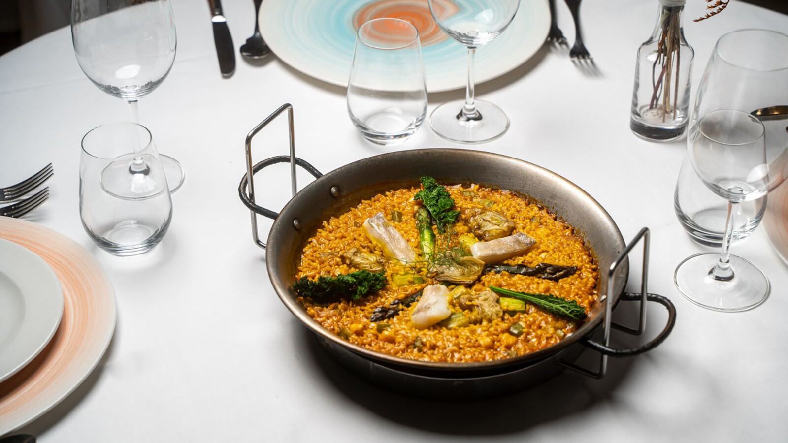 Uno de los arroces de El Faro de El Puerto. Foto: Brandall