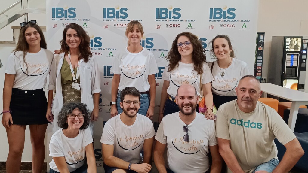 Otra imagen de la visita para realizar la donación. Foto: FISEVI