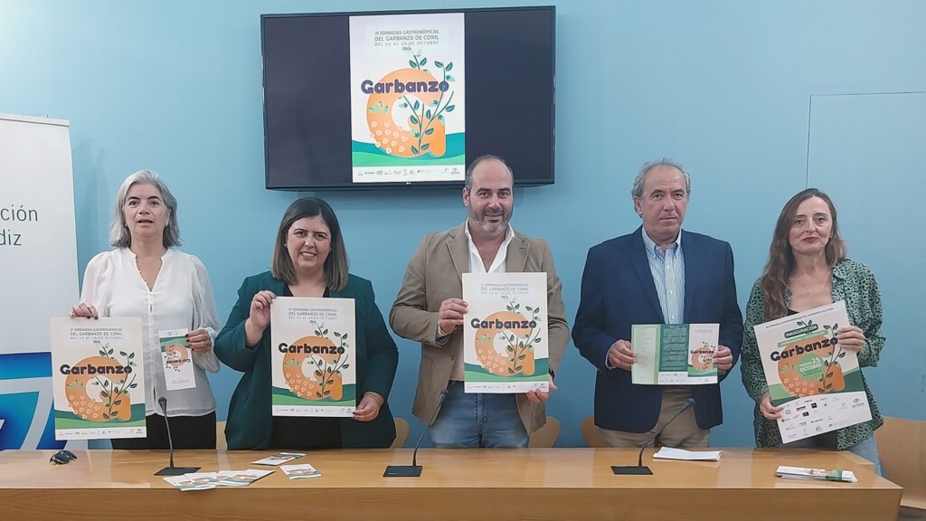 Presentación de las III Jornadas Gastronómicas del Garbanzo de Conil. Foto: Diputación