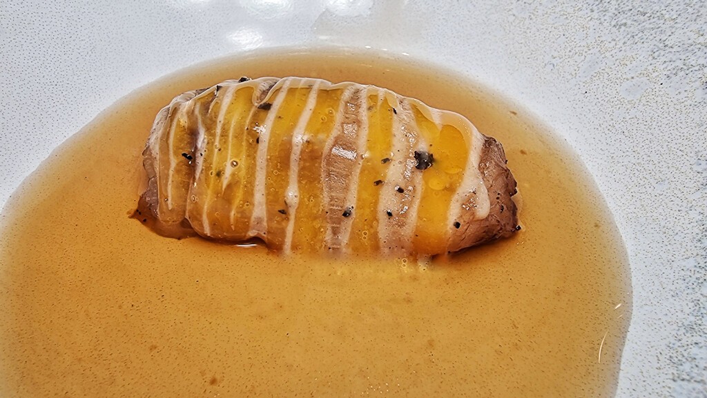 La berenjena blanca frita. Foto: Salva Moreno