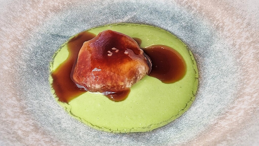 El postre de higo. Foto: Salva Moreno