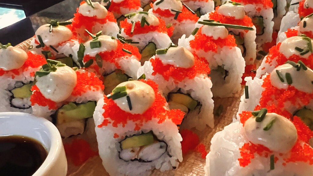 El sushi será de Sushi Time, de Vejer. Foto: Cedida