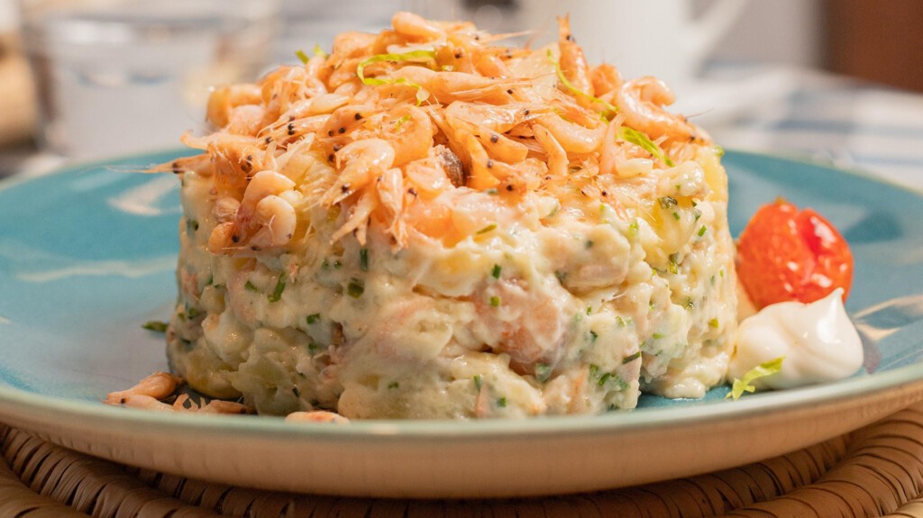 La ensaladilla de Aljibe, en Arcos. Foto: Cedida