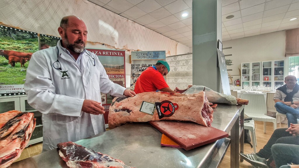 Isaac Ortega, de Cárnicas Alcázar. Foto: Salva Moreno