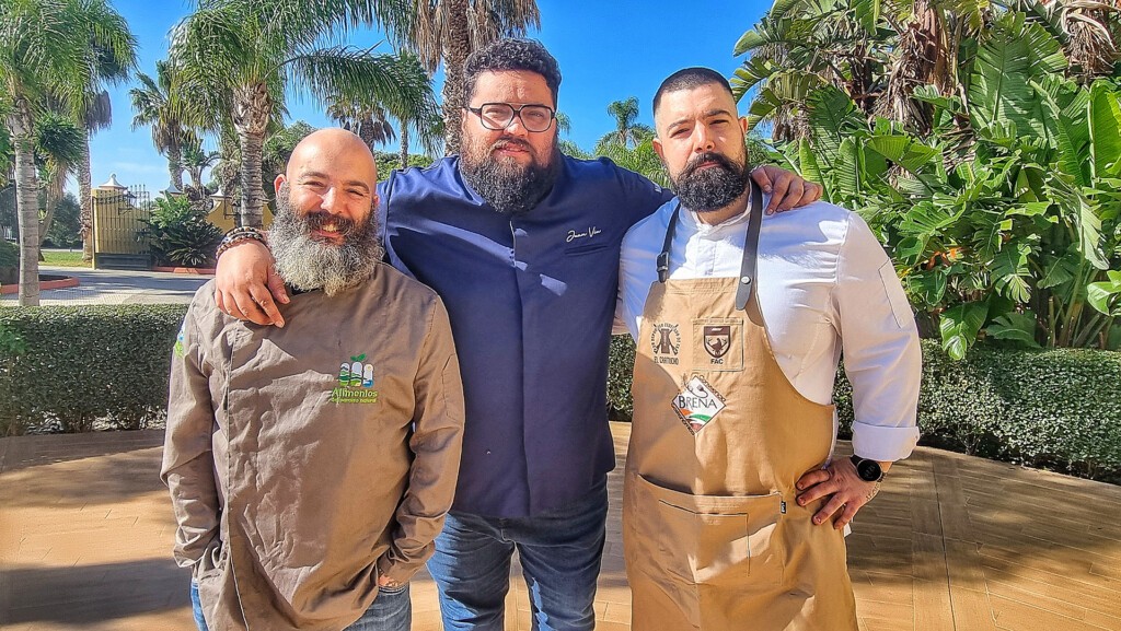 David Montes, Juan Viu y Sergio Lavedán. Foto: Salva Moreno