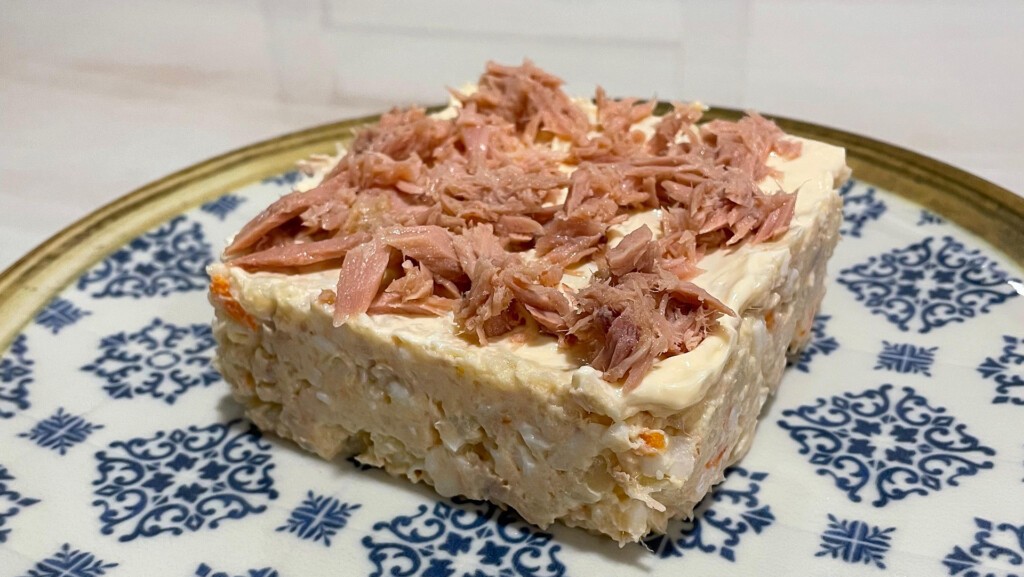 La ensaladilla de Las Delicias de Loli. Foto: Cedida