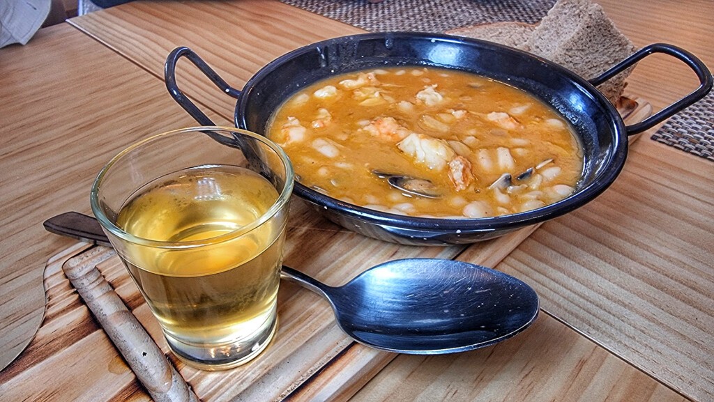 El plato ganador de la II Ruta del Cuchareo de Arcos, de Venta La Perdiz. Foto: Salva Moreno