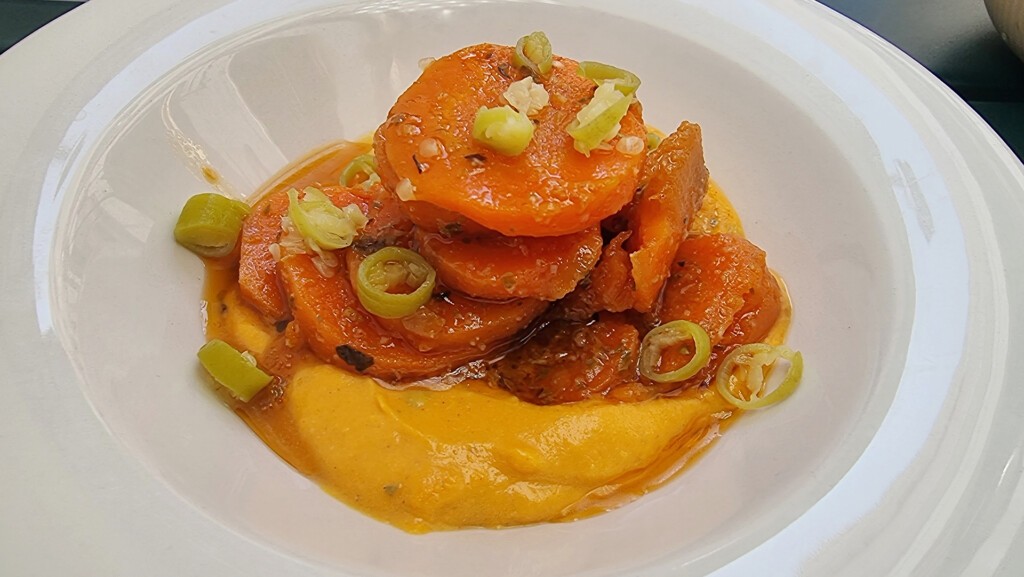 Las zanahorias aliñás. Foto: Salva Moreno