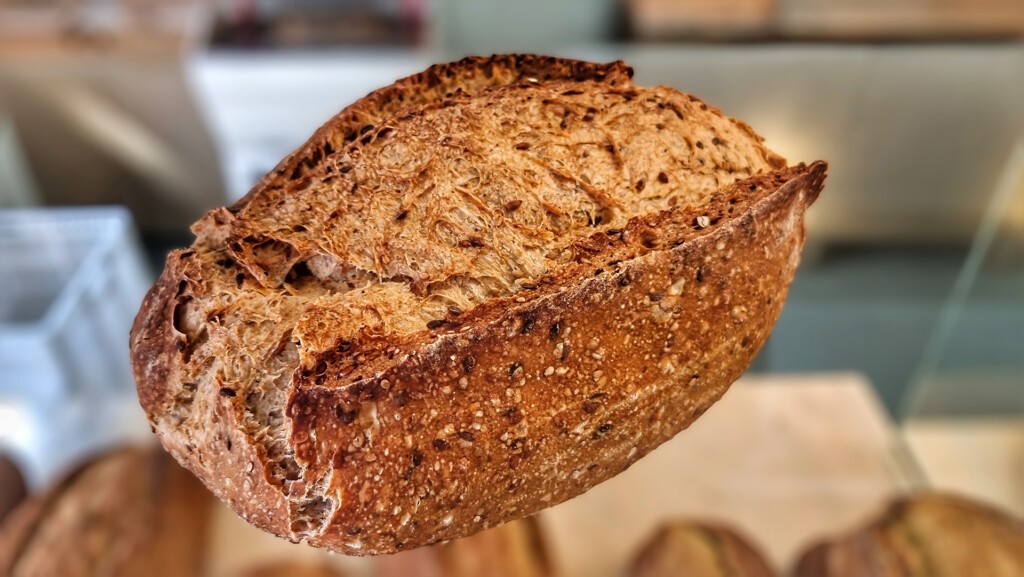Uno de los panes de la panadería de Rocío y Carlos. Foto: Salva Moreno