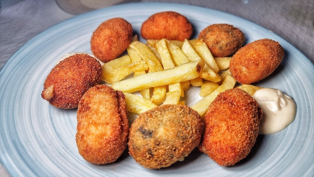 Las croquetas variadas. Foto: Salva Moreno