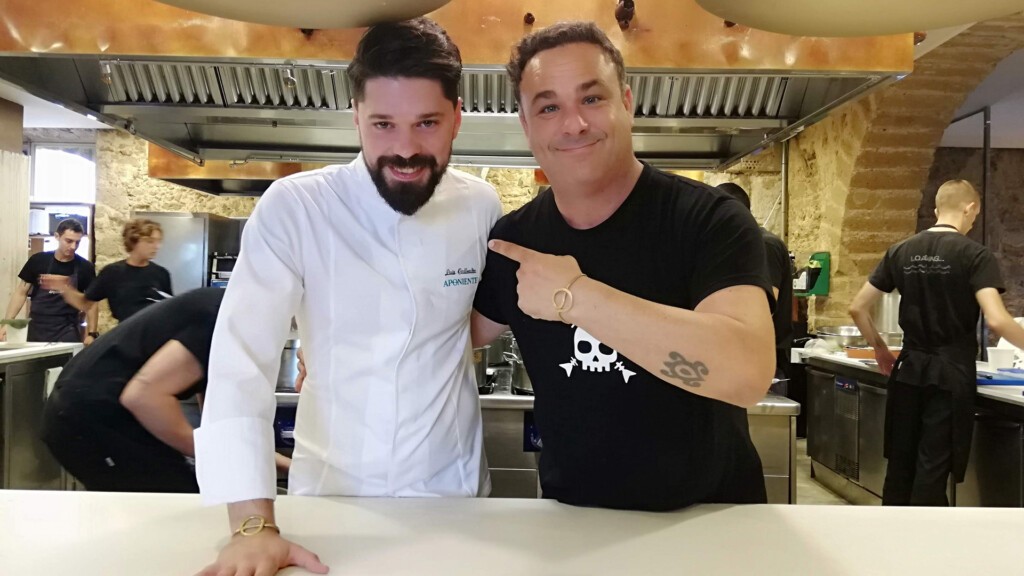 Luiti, en su etapa junto a Ángel León en Aponiente. Foto: Salva Moreno