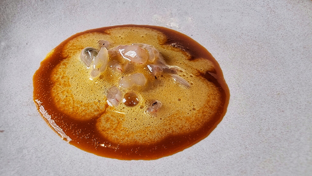 El candié de gamba blanca. Foto: Salva Moreno