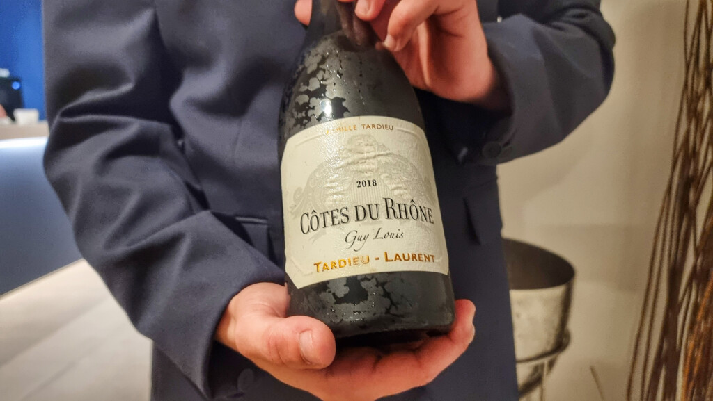 Uno de los vinos de la bodega de Mare. Foto: Salva Moreno