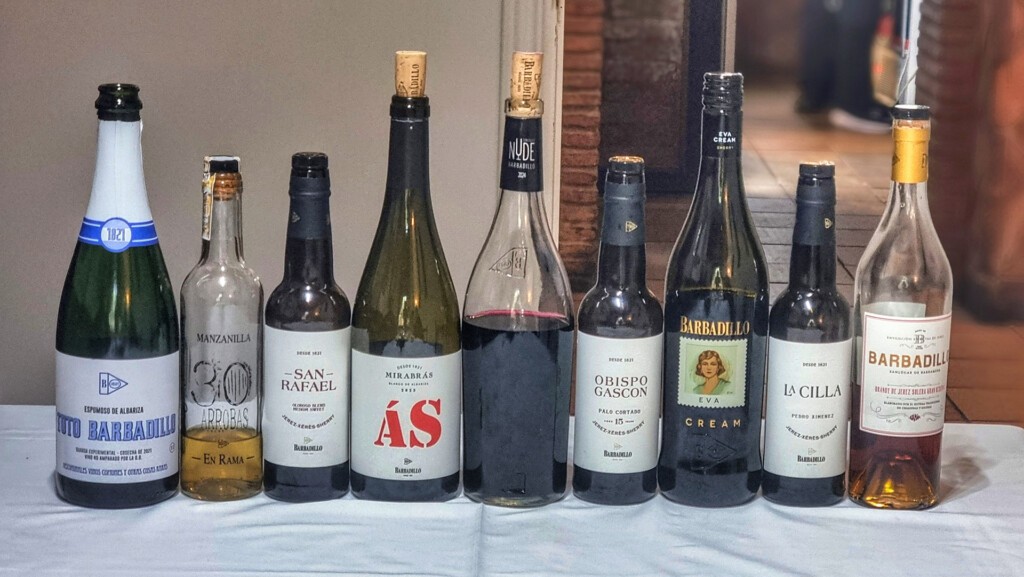 Los vinos del maridaje de Barbardillo. Foto: Salva Moreno