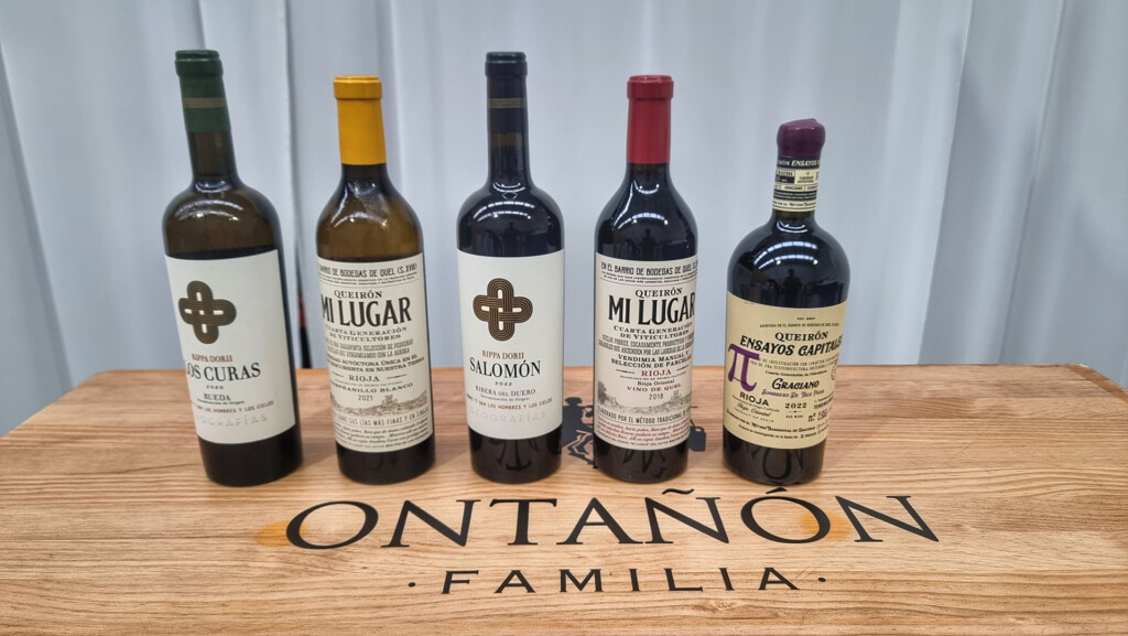 Los vinos que se cataron de Ontañón. Foto: Salva Moreno
