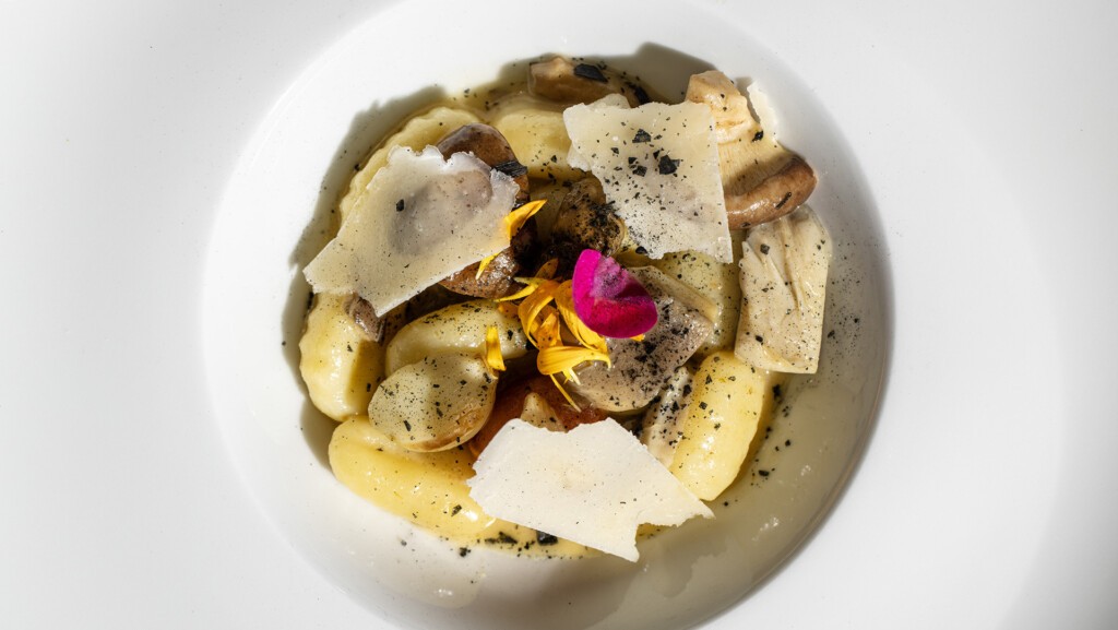 Uno de los platos de Itálica, la Trattoria de JAvi Abascal en Sevilla. Foto: Matteo Lippera