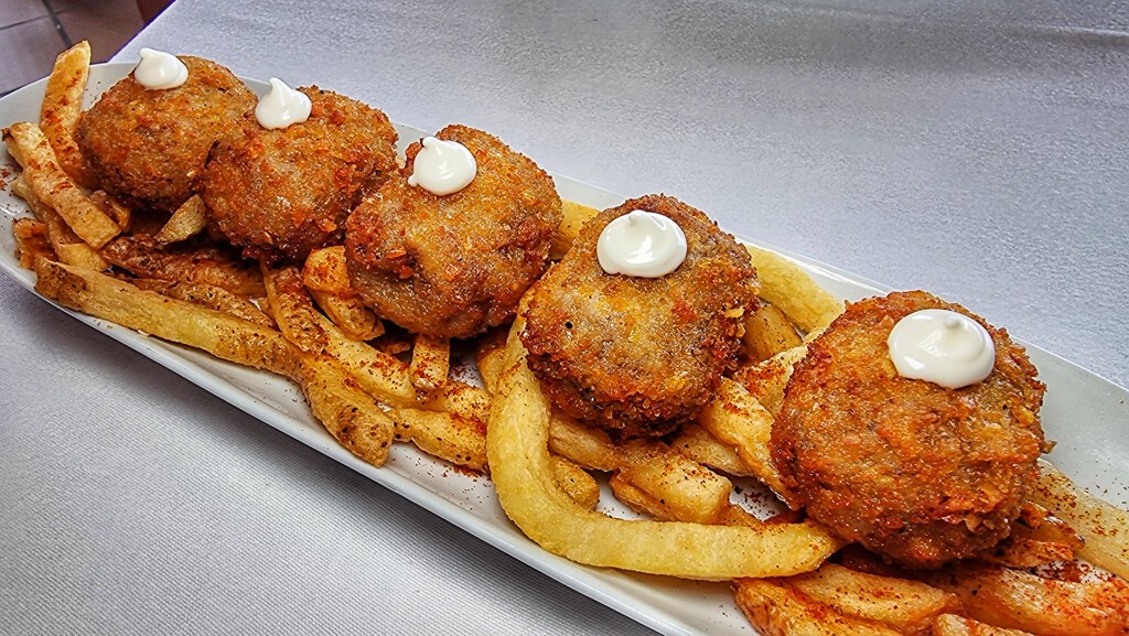 Croquetas caseras de carne. Foto: Salva Moreno