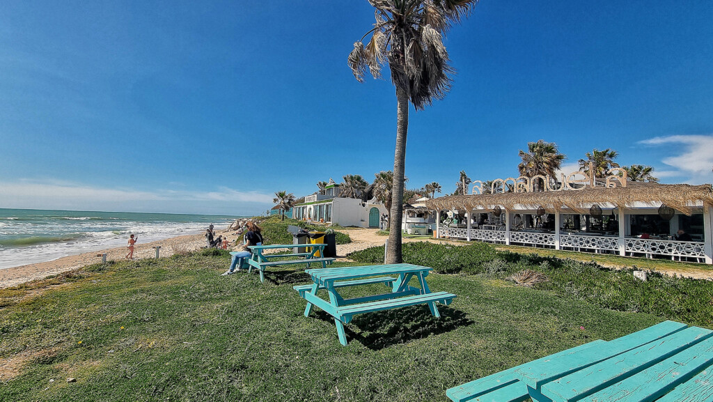 La Manuela, en la playa de Las Tres Piedras. Foto: Salva Moreno