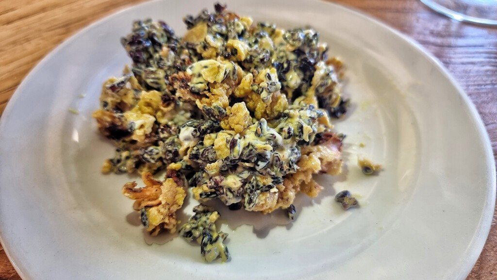 El arroz prohibido es el plato preferido de Manu Martínez. Foto: Salva Moreno