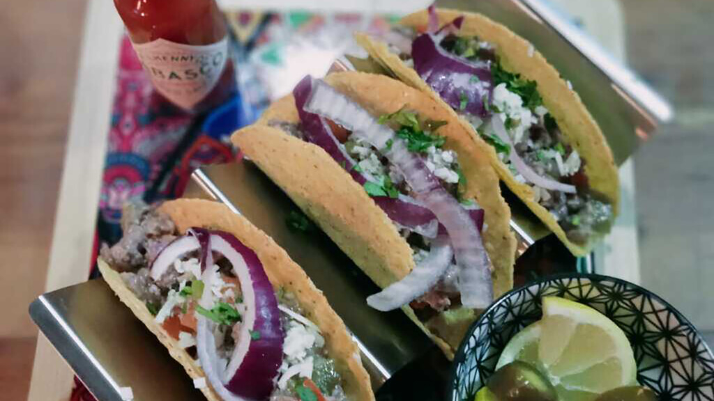 Los tacos salvajes de La Tasquita del Majaceite. Foto: FM