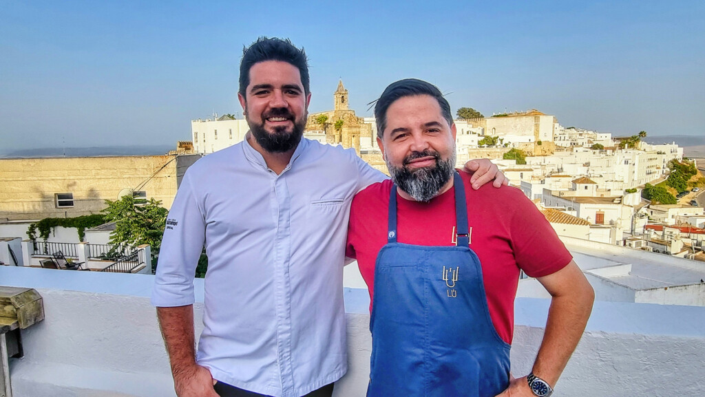 Pedro Aguilera, a la izquierda, y Juanlu Fernández, protagonistas en La Fonda Antigua. Foto: Salva Moreno