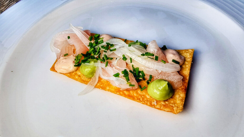 El crujiente de pez limón. Foto: Salva Moreno