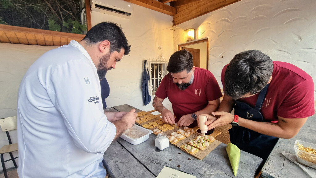 Pedro Aguilera, Juanlu Fernández y Héctor Sanz. Foto: Salva Moreno