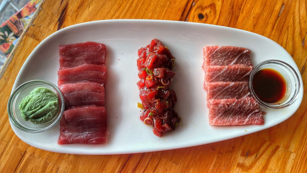 Surtido de crudos de atún. Foto: Salva Moreno