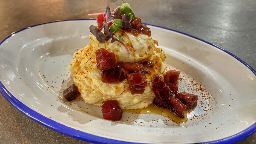 La ensaladilla con atún de La Candela Tapas. Foto: Salva Moreno