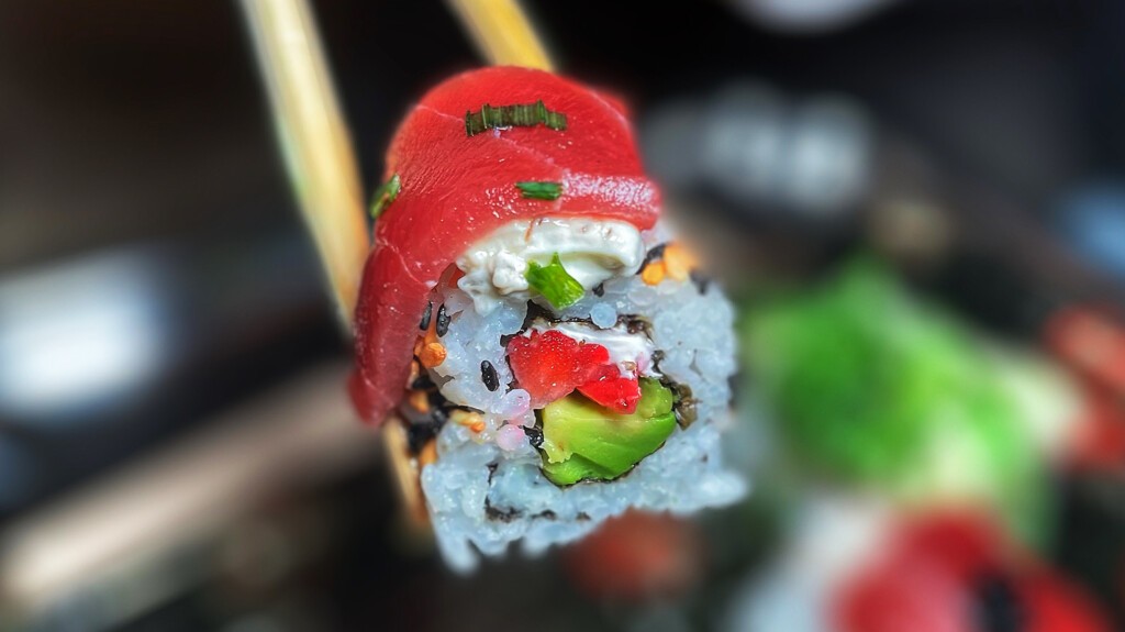 Una de las piezas de sushi de El Molino. Foto: Salva Moreno