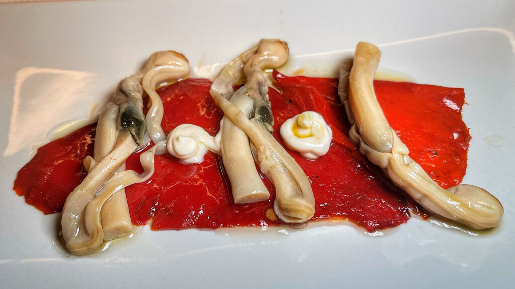 Las navajas picantonas. Foto: Salva Moreno