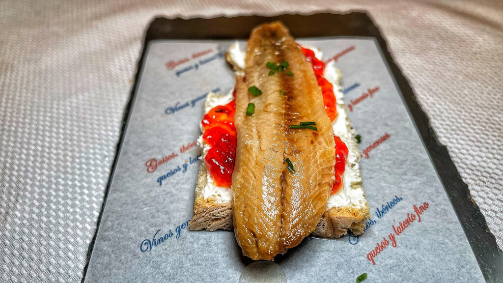 Sardina ahumada. Foto: Salva Moreno