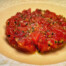 El tartar de atún, primer plato que se sirvió en Variopijnto el 11 de marzo de 2016. Foto: Salva Moreno