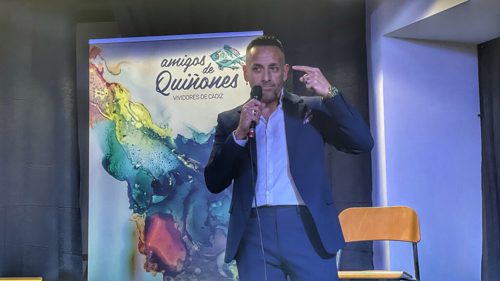 El Gastrósofo Bohemio, en su intervención. Foto: Salva Moreno